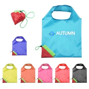 Strawberry-Shaped Foldable Shopping Bag