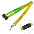 Custom Woven Lanyards with Safety Breakaway | https://www.bestnamebadges.com