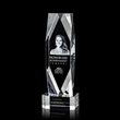 Delta 3D Award on Base - Clear | https://www.bestnamebadges.com