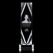Delta 3D Award on Base - Clear | https://www.bestnamebadges.com