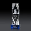 Delta 3D Award on Base - Blue | https://www.bestnamebadges.com