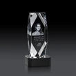 Delta 3D Award on Base - Black | https://www.bestnamebadges.com