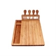 Cheese Plate with Cutter Set  Bamboo Cutting Board | https://www.bestnamebadges.com