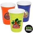 16 oz. Double Wall Stadium Cup w/ Custom Logo | https://www.bestnamebadges.com