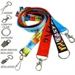 Full-color Sublimation Lanyards | https://www.bestnamebadges.com