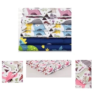 Kids Cotton Children Weighted Blanket 60" x 80" 10 lbs
