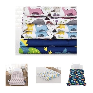 Kid Cotton Cartoon Children Weighted Blanket 60" x 80" 15lbs