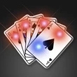 Royal Flush Blinking Lights | https://www.bestnamebadges.com
