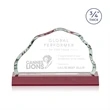 Highbridge Award - Red | https://www.bestnamebadges.com