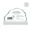 Highbridge VividPrint™ Award - White | https://www.bestnamebadges.com