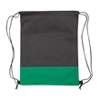 Pathway Non-Woven Drawstring Backpack | https://www.bestnamebadges.com