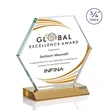 Pickering VividPrint™ Award - Amber | https://www.bestnamebadges.com