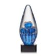 Contempo Award on Paragon Base - Black | https://www.bestnamebadges.com