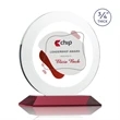 Gibralter VividPrint™ Award - Red | https://www.bestnamebadges.com