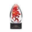 Helix Award on Paragon Base - Black | https://www.bestnamebadges.com