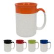 13 Oz. Speckled Mug | https://www.bestnamebadges.com