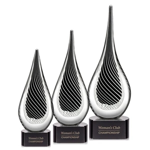 Constanza Award - Black | https://www.bestnamebadges.com
