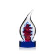 Trilogy Flame Award - Blue | https://www.bestnamebadges.com