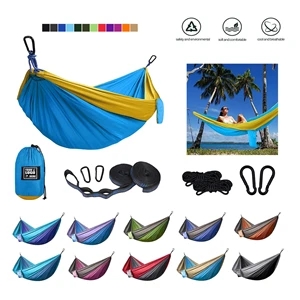 Camping Hammock with Optional Tree Straps