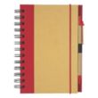 ECO-INSPIRED SPIRAL NOTEBOOK & PEN | https://www.bestnamebadges.com