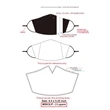 3-Layer w/ Full Color Logo Adjustable Face Mask | https://www.bestnamebadges.com