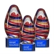 Zenith Award on Paragon Base - Blue | https://www.bestnamebadges.com