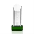 Jolanda Award on Base - Green | https://www.bestnamebadges.com