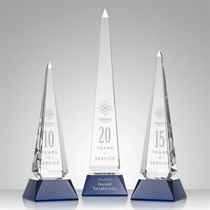 Helmsley Obelisk - Blue | https://www.bestnamebadges.com