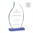 Croydon Flame Award - Blue | https://www.bestnamebadges.com
