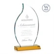 Croydon Flame Award - Amber | https://www.bestnamebadges.com