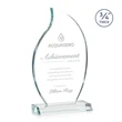 Croydon Flame Award - Clear | https://www.bestnamebadges.com