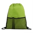 Half Time Mesh Drawstring Backpack | https://www.bestnamebadges.com