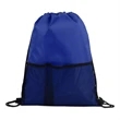 Half Time Mesh Drawstring Backpack | https://www.bestnamebadges.com