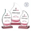 Croydon Flame VividPrint™ Award - Red | https://www.bestnamebadges.com