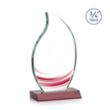 Croydon Flame VividPrint™ Award - Red | https://www.bestnamebadges.com
