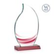 Croydon Flame VividPrint™ Award - Red | https://www.bestnamebadges.com