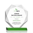 Kitchener VividPrint™ Award - Green | https://www.bestnamebadges.com
