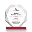 Kitchener VividPrint™ Award - Red | https://www.bestnamebadges.com