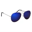 Color Mirrored Aviator Sunglasses | https://www.bestnamebadges.com