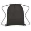 Wave Design Non-Woven Drawstring Bag | https://www.bestnamebadges.com