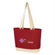 Charlie Cotton Tote Bag | https://www.bestnamebadges.com