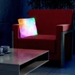 Light up pillow with slow change LED mood lighting | https://www.bestnamebadges.com