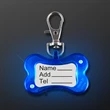 LED Dog Bone Safety Pet Light | https://www.bestnamebadges.com