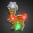 Officially Licensed Rudolph the Red Nosed Reindeer Flashing | https://www.bestnamebadges.com