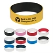 1" Silicone Bracelet | https://www.bestnamebadges.com