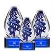 Expedia Award on Paragon Base - Blue | https://www.bestnamebadges.com
