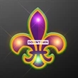 Fleur De Lis Lights | https://www.bestnamebadges.com