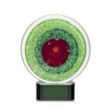 On Target Award on Green Base | https://www.bestnamebadges.com