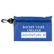 Milos Large Zipper Storage Pouch with Plastic Hook | https://www.bestnamebadges.com