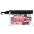 Milos Large Zipper Storage Pouch with Plastic Hook | https://www.bestnamebadges.com